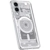 Spigen Ultra Hybrid Mag dėklas su MagSafe skirtas Samsung Galaxy S25 Edge su Print – baltos spalvos