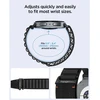 Spigen WBF1 DIRŽELIS Samsung Galaxy WATCH 8 / 9 / CLASSIC (40 / 44 / 46 MM) Juodas