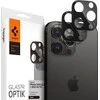 Spigen Optik. TR Camera Protector Camera tempered glass (2 vnt) iPhone 14 Pro / 14 Pro Max juodos spalvos