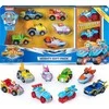 Spin Master Paw Patrol Mighty Pups True Metal rinkinys iš 8 lietų metalinių transporto priemonių