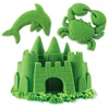 Spin Master Kinetic Sand - Spalvotas maišelis 900g - Žalias (6047182)
