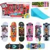 Tech Deck Spin Master Tech kaladės, 8 vnt. pakuotė – Retro neoninė