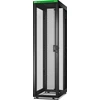 APC Easy Rack 600mm/48U/1000mm, su stogu, ratukais, kojelėmis ir 4 laikikliais, be šoninių panelių, juodas | Schneider Electric