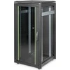 DIGITUS Netzwerkschrank Unique 22HE 1164x600x600mm juodas (Speditionsversand)