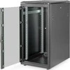 DIGITUS Netzwerkschrank Unique 22HE 1164x600x800mm juodas (Speditionsversand)