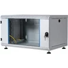 Efb Elektronik Spinta EFB EFB 19" sieninė spintelė 6U, fiksuota, 1 dalis, RAL7035, D=500