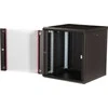 Equip 19 Netzwerkschrank Glastr PM 600x600mm 12HE juodas