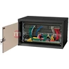 Equip TRITON 19" vientisa spintelė 4U/400mm - išdėstyta FLAT PACK, juoda