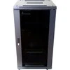 EXTRALINK 22U 600X600 stovima spintelė juodas