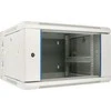EXTRALINK 6U 600X600 AZH sieninė spintelė sūpynės tipo pilka