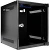 Extralink Lite 6U 10" 280X310 Wall-Mounted Rackmount Cabinet Juodas