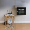 „Extralink Lite“ 6U 530X400 prie sienos montuojama spintelė, juoda