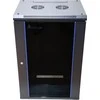 EXTRALINK 15U 600X450 sieninė spintelė ant stovo juodas