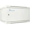 EXTRALINK 6U 600X450 ASP sieninė spintelė metalinių durų pilka