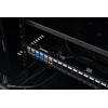Spinta Incobex RACK 19 wisząca 15U 600x450 Seria: ALL IN ONE (Drzwi szklane, juoda) (INL-RW-15U-6045-S-C)