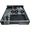 Spinta Inter-Tech Rack Juodas Ipc 2U-2098-Sl