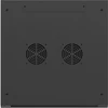 Spinta Lanberg Montavimo pakabinama rack 19'' 15U 600X600 juoda perforuotomis durimis (flat pack) (WF01-6615-23B)
