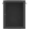 Spinta Lanberg Montavimo pakabinama rack 19'' 15U 600X600 juoda perforuotomis durimis (flat pack) (WF01-6615-23B)