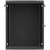 Lanberg 19" stalinė spintelė 15U 600X450 juoda perforuotomis durimis