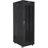 Lanberg grindų spintelė 19" 42U 800x800 juoda perforuotos durelėmis LCD
