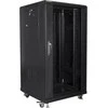 LANBERG FF01-6622-12B laisvai pastatomas stovas 19 savaime surenkamas plokščias paketas 22U/ 600x600mm juodas