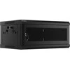 Lanberg pakabinama spintelė 19" 4U 600X450 juoda perforuotos durys