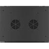 Lanberg pakabinama spintelė 19" 9U 600X450 juoda perforuotos durys