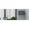 Lanberg Sieninė instaliacinė spintelė 19" 4U 600X600 | WF01-6604-00B | Juodas