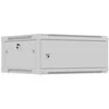 Lanberg prie sienos montuojama instaliacinė spintelė 19" 4U 600X600 | WF01-6604-00S | Pilkas