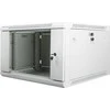 LANBERG WF01-6606-10S sieninis stovas 19 colių išmontuojamas plokščias paketas 6U/600x600mm pilka