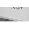 LEXI-Net 19" sieninė spinta Basic 6U 520x450, stiklinės durelės, be nugarėlės, išlankstoma, pilka