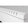LEXI-Net 19" sieninė spinta Basic 9U 525x450, stiklinės durelės, be nugarėlės, išlankstoma, pilka