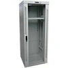 LEXI-Net 19" spintelė 27U 600x600 nuimama, vėdinimo blokas, termostatas, ratai, 600 kg, stiklas, pilka