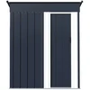 Sodo spinta Funfit Sodo įrankių namelis metalinis 161x92x189cm (5905771302214)