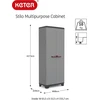 Keter Universali spintelė Stilo, pilkos ir juodos spalvos, 173cm