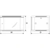 Pulsar RW664 RACK spintelė 19" pakabinama 6U / 600x450