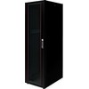 Spinta Roline ROLINE tinklo spintelė Basic 48,26 cm 19 colių 42U 600x800 PxD Stiklinės durys juodos