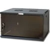 TECHLY 19inch Wall Network Rack 9U Gylis 600 Juodas Assembled