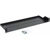 TRITON lentyna su perforacija 19", 1U/150mm, keliamoji galia 15kg, juoda