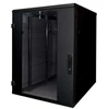 TRITON 19" stelažinė spintelė 18U/600x600, juoda