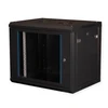 Spinta Value 48,26 cm 19 colių Sieninis korpusas 9HE 600x450 mm juodas Montavimo rinkinys (26.99.0824)