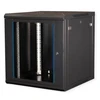 Spinta Value 48,26 cm 19 colių sieninis korpusas 12 U 600x600 mm juodas rinkinys (26.99.0830)