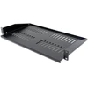 XtendLan 19" prailginta lentyna su perforacija 1U/280mm, keliamoji galia 25kg, juoda