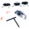 XtendLan 19" sieninė spinta 6U 600x450, keliamoji galia 60 kg, stiklinės durys, suvirintos, juodos