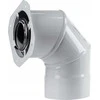 SpiroFlex 60/100-80/125 IMK adapteris (kelio) baltas