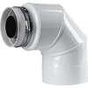 SpiroFlex 60/100-80/125 baltas VK adapteris