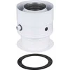 SpiroFlex 60/100-80/125 T adapteris baltas