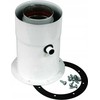 SpiroFlex 60/100 FKP adapteris su matavimo nipeliais baltas