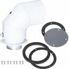 SpiroFlex 80/110-80/125 TWK baltas adapteris