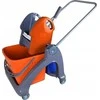 Splast TS-0001 Vieno kaušo vežimėlis 1x25l + JUICER oranžinė-mėlyna